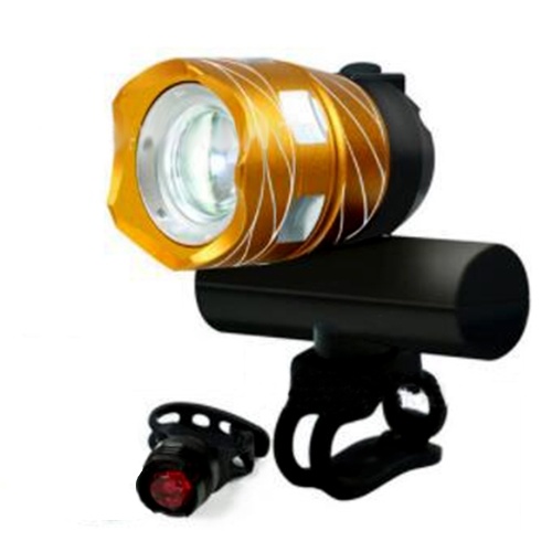 

Bicycle Front Light Bike USB Rechargeable Light Waterproof Highlight Warning Light for Mountain Road Bike