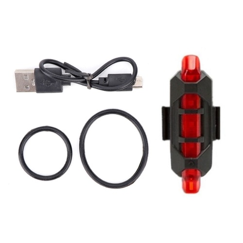 Riding Taillights USB Rechargeable Bicycle Tail Light Road Mountain Bike Taillights Warning Light Bicycle Night Riding Taillights