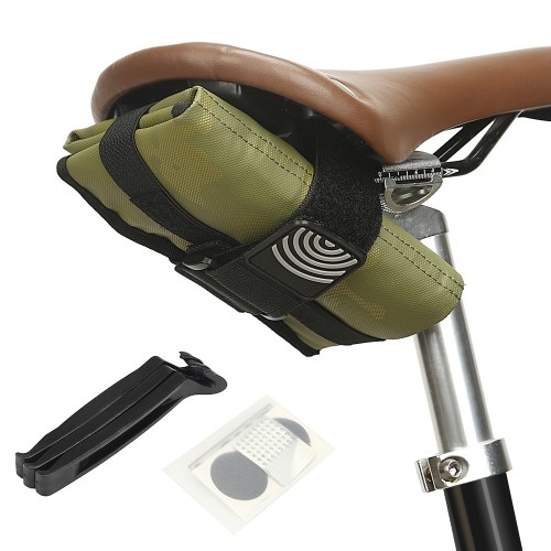 

Bicycle Tool Storage Bag Foldable Bike Saddle Bag Cycling Seat Bag Pack Bicycle Frame Bag Pannier