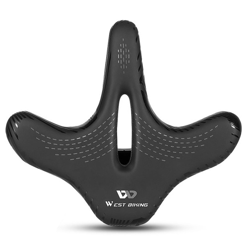 

Wide Bike Saddle Comfortable Mountain Bicycle Cushion Pad Waterproof Cycle Seat Saddle for Men Women Road MTB