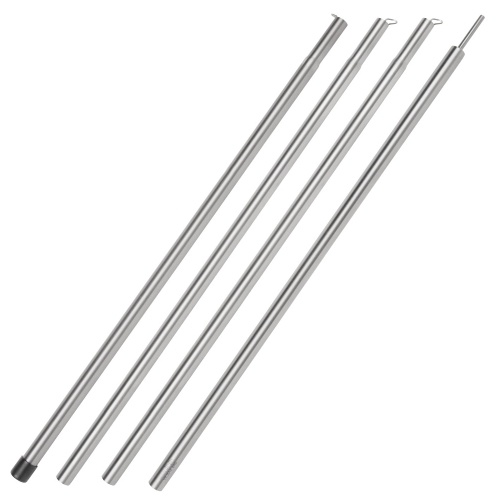 

Camping Tarp Poles Ultralight Titanium Alloy Tent Support Rods Lightweight Beach Shelter Awning Pole for Camping Hiking Backpacking