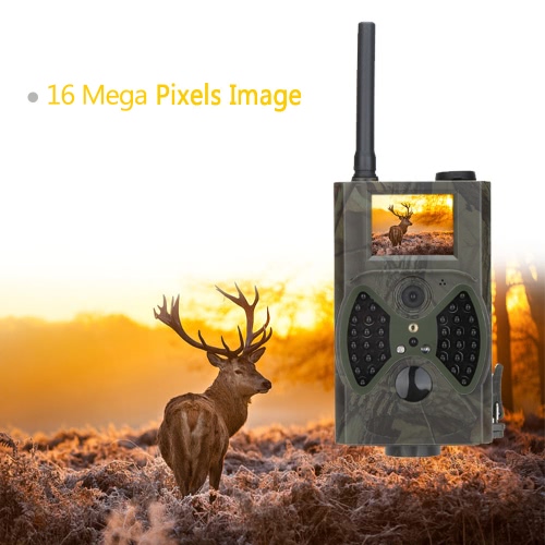 Lixada 2G/3G GSM WCDMA MMS/SMS/SMTP 16MP 0.5S Trigger Time Scouting Hunting Camera 940NM IR LED HD Digital Infrared Trail Camera HC-350M/G