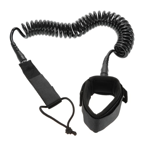 

Surfboard Leash Surfing Foot Leash Rope Stand Up Paddle Board Surf Leash Coiled Cord 10'/12'