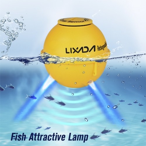 

Lixada Wireless Remote Sonar Sensor 45M Water Depth For Lucky Fish Finder