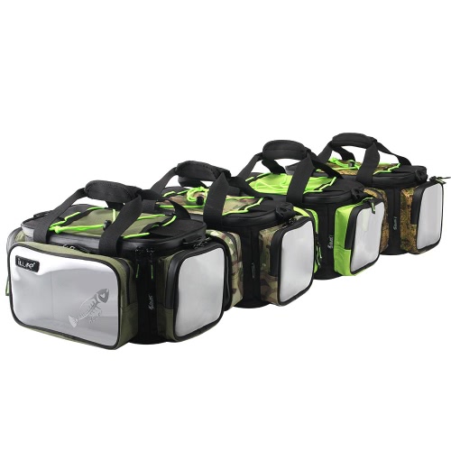 

Multifunctional Fishing Tackle Bag Outdoor Sports Fishing Shoulder Bag Lures Tackle Box Gear Utility Storage Bag