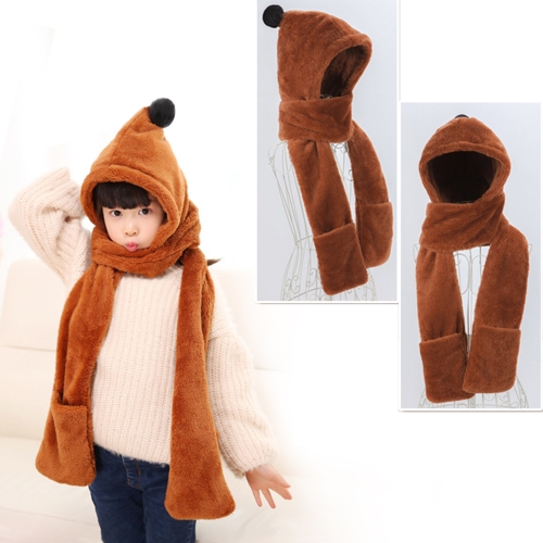

Родительский стиль Осенняя и зимняя коллекция Cute Extra Thick and Long Comfortable Warm Female Neck Scarf Hat Gloves Three Pieces