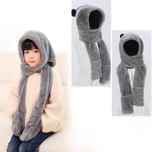 

Родительский стиль Осенняя и зимняя коллекция Cute Extra Thick and Long Comfortable Warm Female Neck Scarf Hat Gloves Three Pieces