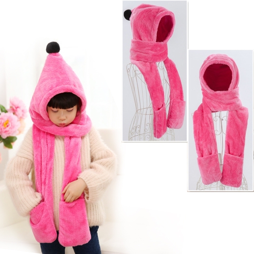 

Родительский стиль Осенняя и зимняя коллекция Cute Extra Thick and Long Comfortable Warm Female Neck Scarf Hat Gloves Three Pieces in One