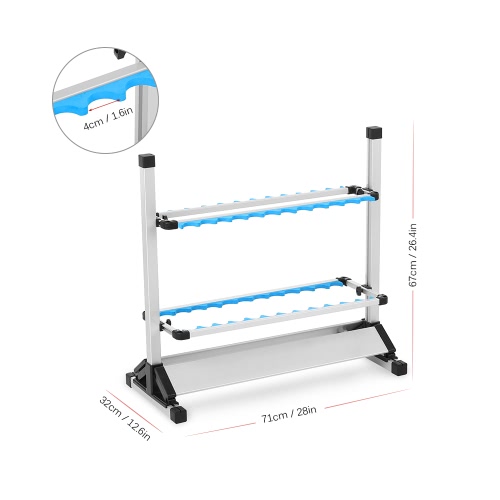

24 Fishing Rod Rack Holder