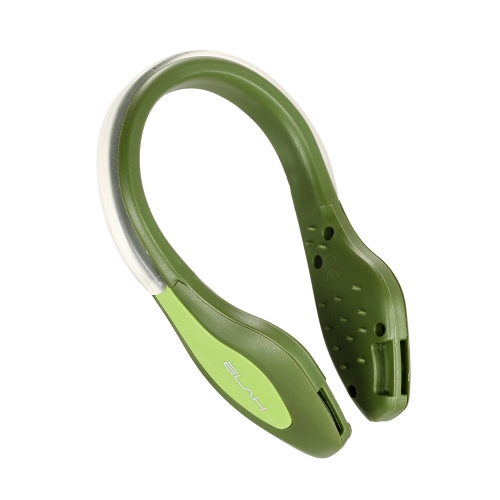 

LED Shoe Clip Night Running Cycling USB Charging Safety Light Reflective Gear Jogging Pedometer Fitness Tracker