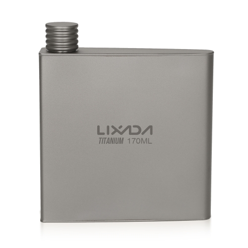 

Lixada Titanium Wine Flask--Quartet flat 170ml