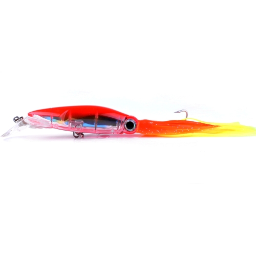 14cm / 40g Bionic Squid Baits Artificial Fishing Lures Hard Squid Skirts Octopus Lure Trolling Fishing Baits Fishing Tackle