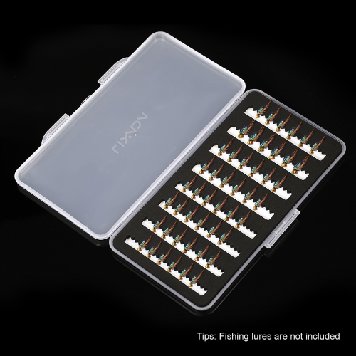 Lixada Water Resistant Dry Fly Box Easy Grip Slit Foam Insert Hook Baits Flies Case Fly Fishing Tackle Box
Lixada Water Resistant Dry Fly Box Easy Grip Slit Foam Insert Hook Baits Flies Case Fly Fishing Tackle Box