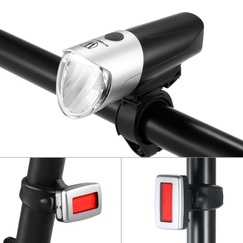 

500LM Велосипед Light Set Велосипед Передний свет велосипед Передний свет Велосипед Велоспорт Lamp Безопасность Задний фонарь USB