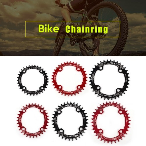 

Bike Narrow Wide Chainring Crankset Oval Round Single Chainwheel MTB Mountain Bike BCD 104MM Chainrings 32T / 34T / 36T