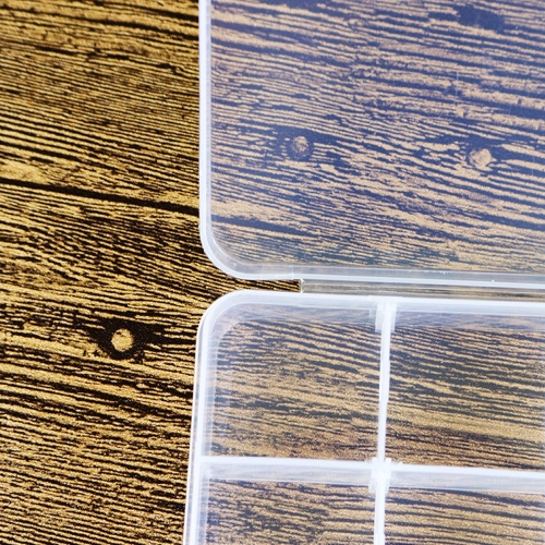 

Transparent Plastic 15 Grids Box Storage Organizer for Display Collection with Adjustable Dividers Clear for Jewelry Needle and Th
