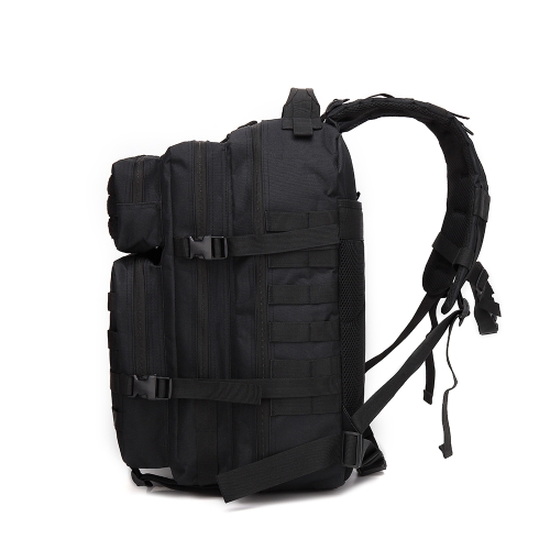 

43L Oxford Molle Water-Resistant Outdoor Sports Backpack
