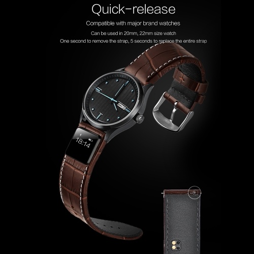 

H3 20mm Leather Smart Watchband