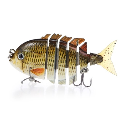 

Lixada 8cm 15g 6 Segment Fishing Lure Multi Jointed Hard Bait Sinking Lure для басовой рыбалки