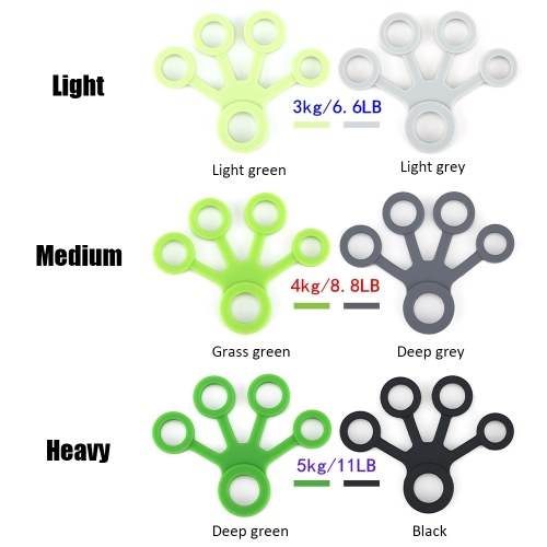 

Light Green Creative Finger Stretcher Forearm Workout Hand Resistance Bands