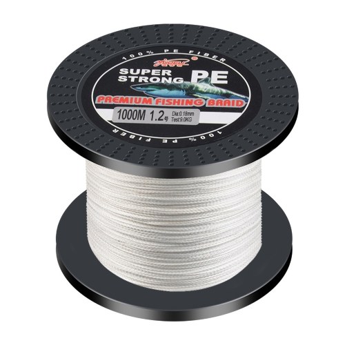 

1000m 4 Strands Knitted Abrasion Resistant Fishing Line Strong PE Lines