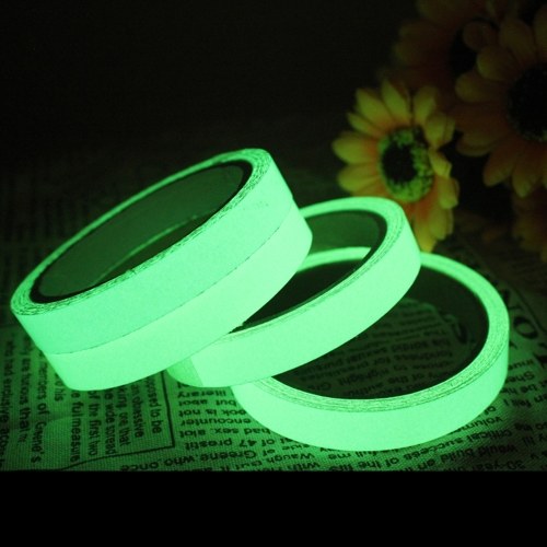 

10ft Glow In Dark Decorative PET Tape Removable DIY Handmade Photoluminescent Luminous Decor Tapes
