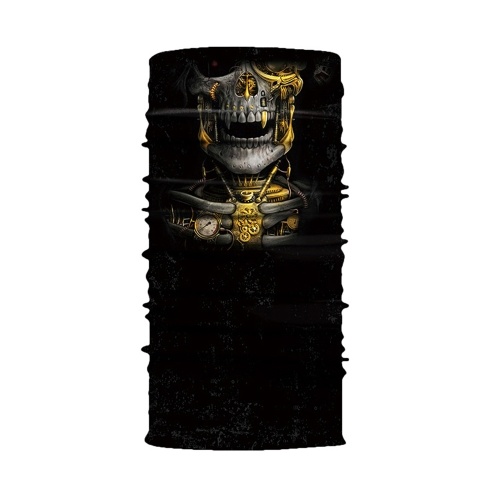 Cool Robot Skeleton Maschera di Halloween Sciarpa Joker Fascia Passamontagna per Ciclismo Pesca Sci Moto