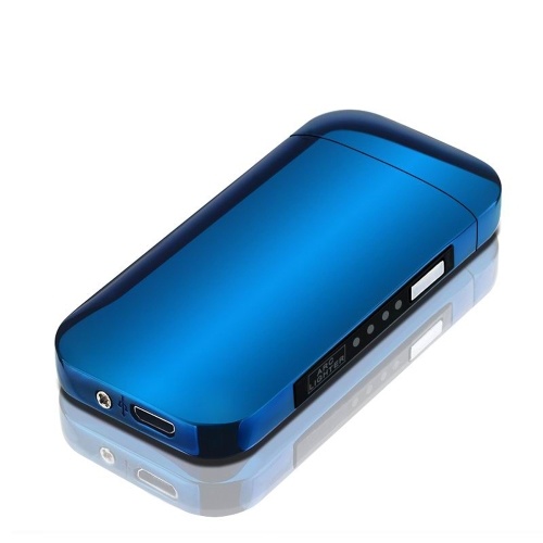 

LED Electricity Display Waterproof Lighter Windproof Outdoor Cigarette Camouflage Double Arc Lighter