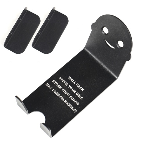 Black Bike Bicycle Cycling Pedal Padlocks Holder Tire Wall Mount Support Storage Hanger Stand Rack Bicycle Accessory