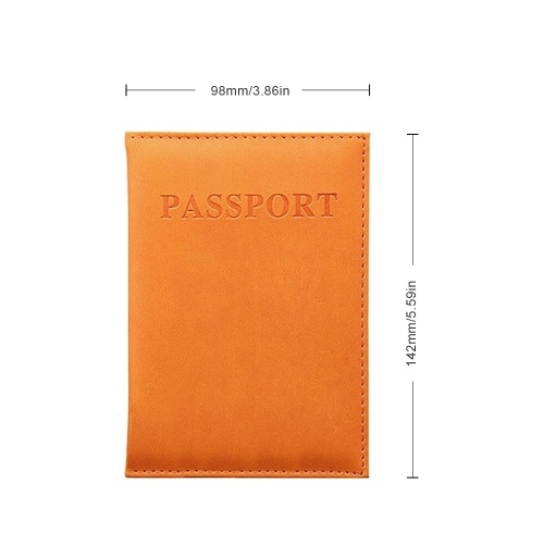 

Leather Travel Passport Holder Case