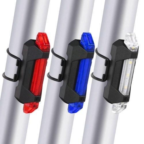 

3pcs Super Bright USB Rechargeable Bike Taillight