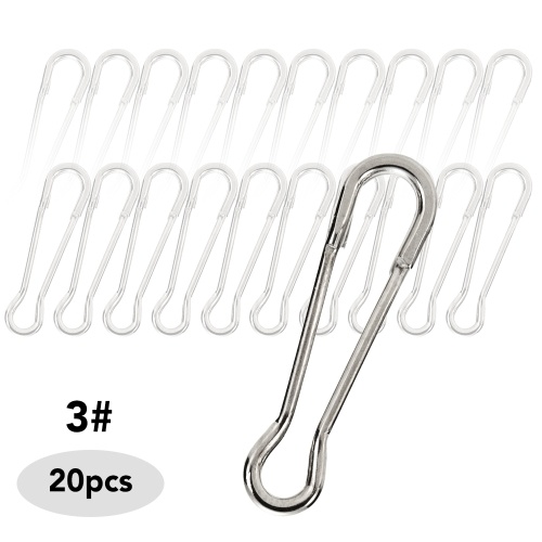 Stainless Steel Fishing Snap Swivels Fishing Speed Clip Fishing Line Connector