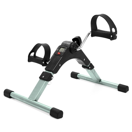 Pliage Fitness pédale pas à pas Machine d'exercice LCD affichage intérieur cyclisme vélo pas à pas avec résistance réglable pour la salle de sport de bureau à domicile