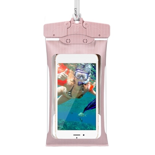 

IPX8 Mobile Phone Waterproof Bag Transparent TPU Waterproof Phone Pouch Dry Bag