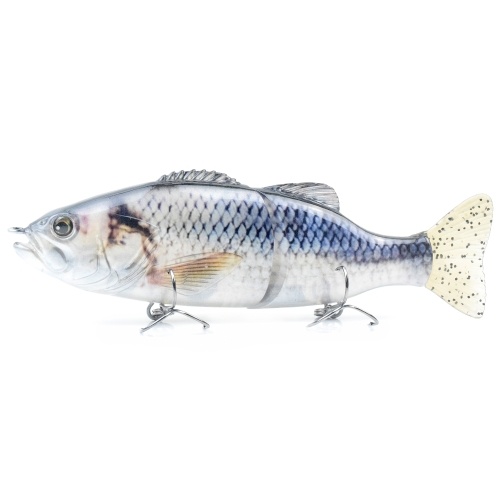 

6.7in / 3.1oz Trout Bait Fishing Lure 2-segment Hard Body Lure Sinking Lure with Treble Hook Lifelike Crankbait Artificial Fishing Lure