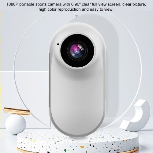 1080P Sport Camera Portable Waterproof Action Camera for Mountaineering Skiing Cycling Skydiving Outdoor Activities 