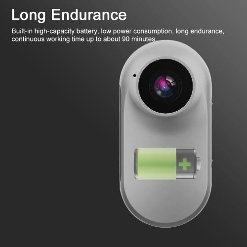 1080P Sport Camera Portable Waterproof Action Camera for Mountaineering Skiing Cycling Skydiving Outdoor Activities 