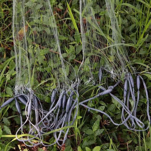 

1.8*30m Monofilament Single Layer Fishing Gill Net Monofilament Gill Net 30mm Mesh Hole