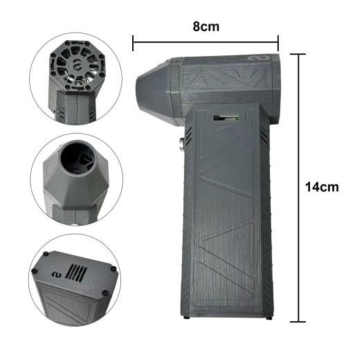 Mini Turbo Jet Fan 52m/s Turbo Violent Fan 130000 RPM Rechargeable Powerful Blower Handheld Dust Remover 4000mAh 