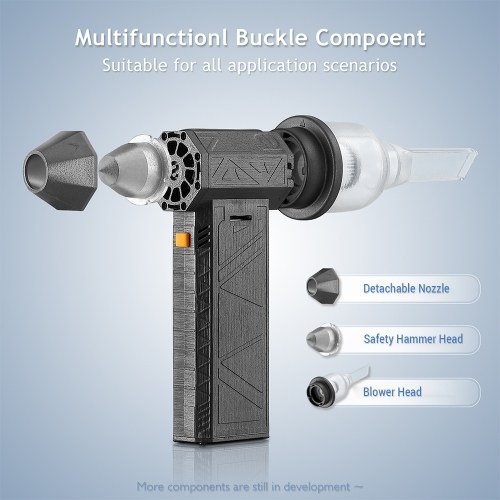 Mini Turbo Jet Fan 52m/s Turbo Violent Fan 130000 RPM Rechargeable Powerful Blower Handheld Dust Remover 4000mAh 