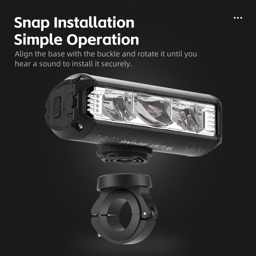 WEST BIKING 1750 Lumen High Brightness Aluminum Alloy USB Rechargeable Bike Light Road Bike Handlebar Light 