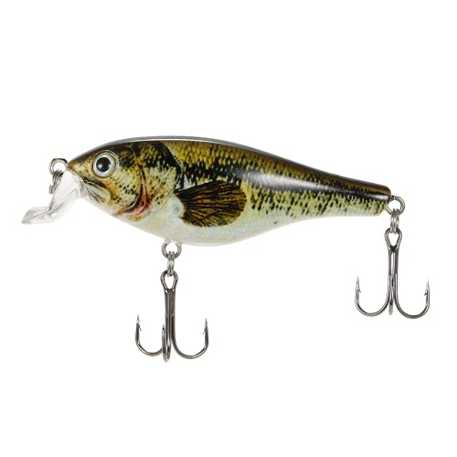 

Lixada 8.3cm/11g Artificial Crankbait Fishing Lure Hard Bait with Treble Hooks Fishing Bait Fishing Tackle