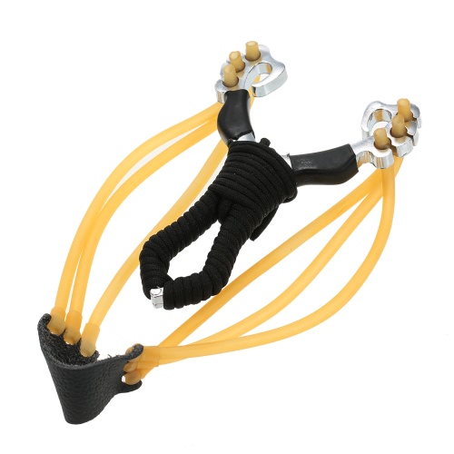 Supper Strong High Density Alloy Slingshot Outdoor Hunting Hunter Catapult