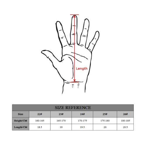 

Leather Golf Glove Men's Left Hand Soft Breathable Lambskin Golf Gloves Golf Accessories