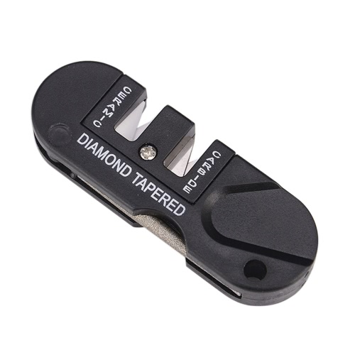 

Ceramic Carbide Diamond Knife Sharpener Pocket Outdoor EDC Tool Fish Hook Professional Sharpening Stone