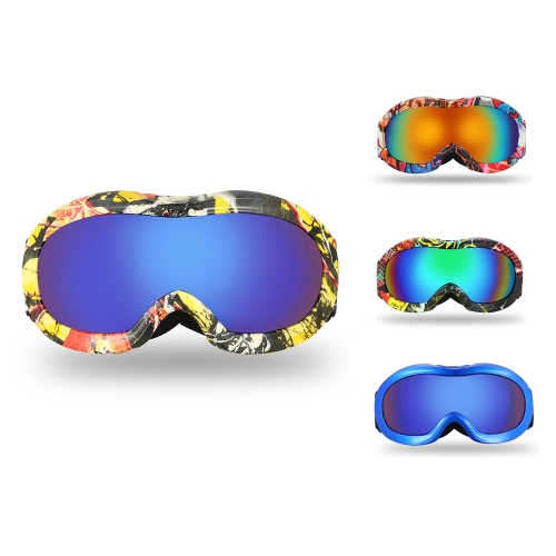 

Lixada Anti-Fog Ski Goggles Защита от ультрафиолетовых лучей Двойные линзы для сноуборда Ветрозащитный конькобежный спорт для лыжников для лыжников для детей