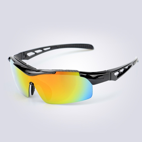 

XS003 UV400 Polarized Велоспорт Солнцезащитные очки с 5 сменными объективами