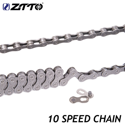 

Silver Mountain Bike Road Bicycle Accessories Practical Bicycle Chain for 6 / 7 / 8 Speed