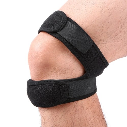 

1 Pair Knee and Ankle Supports Set Breathable Adjustable Dual Strap Neoprene Knee Ankle Brace Support Straps