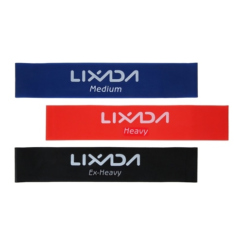 

Lixada 3PCS Спортивная тренировочная петля для тренировки сопротивления для эластичных наборов для тренировок ног и сил